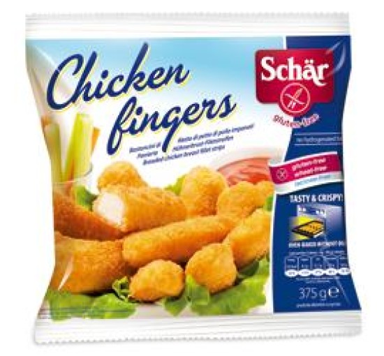 SCHAR SURGELATI CHICKEN FINGERS 375 G