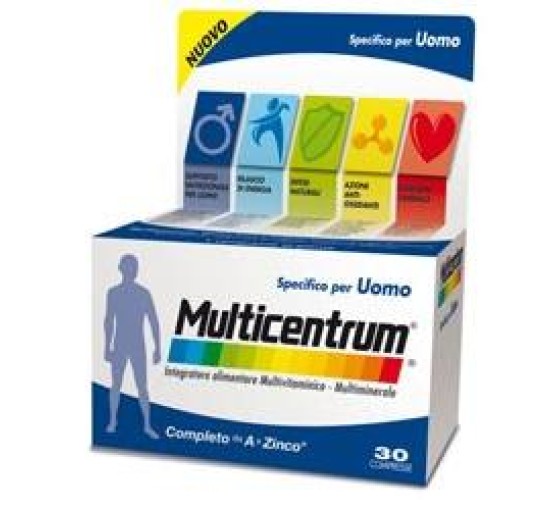 MULTICENTRUM UOMO 30CPR