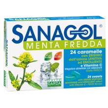 SANAGOL Menta Fredda 24 Caramelle
