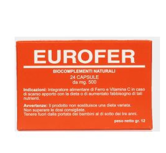 EUROFER Biocompl.24 Cps 500mg