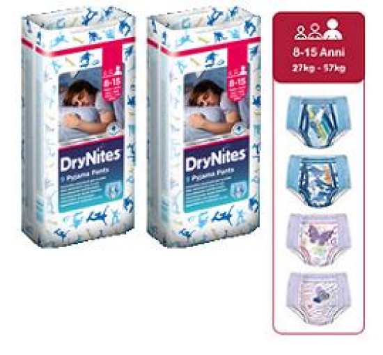 DRYNITES*Boy 27-57Kg L  9pz