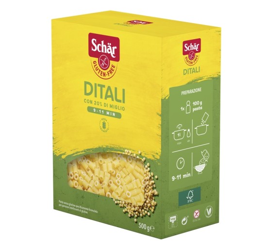 SCHAR Pasta Ditali 500g