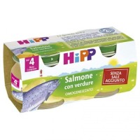 OMO HIPP Bio Salmone 2x80g