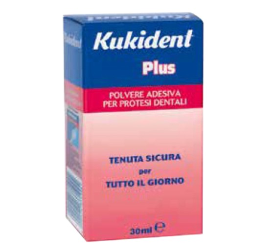 KUKIDENT PLUS POLVERE ADESIVA PER PROTESI DENTARIE 30 G