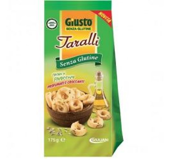 GIUSTO S/G Taralli Finocc.175g