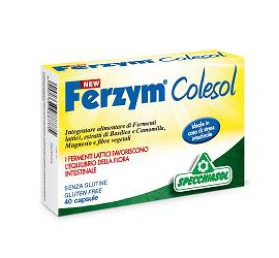 NEW FERZYM Colesol 40 Cps