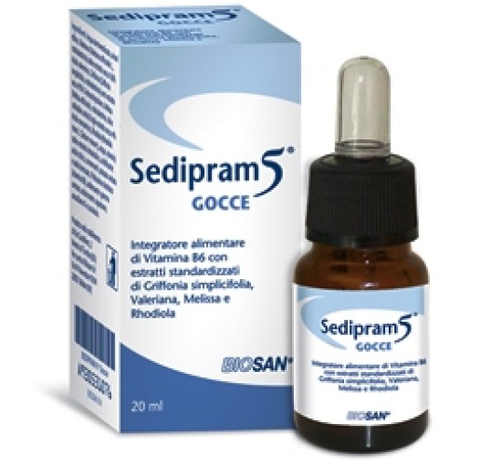 SEDIPRAM 5 GOCCE 20ML