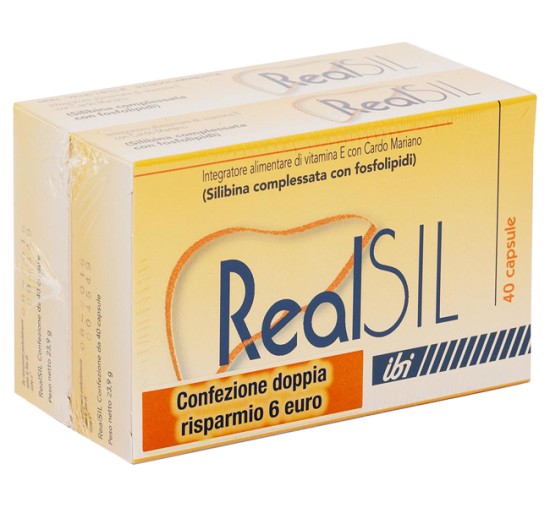 REALSIL Int.Vit.E Bipack 80Cps