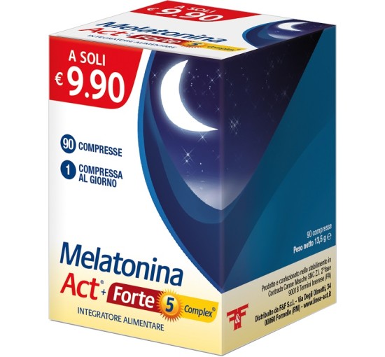 MELATONINA ACT+FT 5 Comp.90Cpr