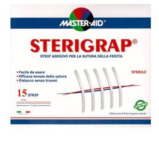 STERIGRAP Strip Ad. 6x75x12pz