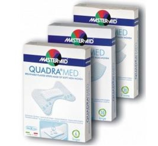 CEROTTO MASTER-AID QUADRA DERMOATTIVO SUPER 10 PEZZI