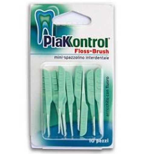 PLAKKONTROL FLOSSBRUSH 10PZ