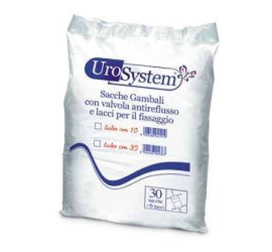 UROSYSTEM SAC GAMBA 35CM 30PZ