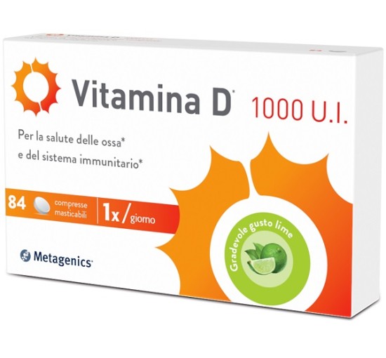 VITAMINA D1000UI  84 Cpr