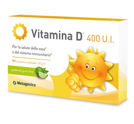 VITAMINA D 400UI  84 Cpr