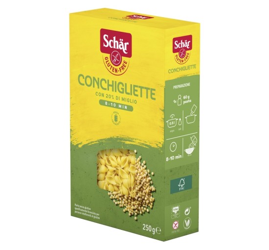 SCHAR Pasta Conchigliette 250g