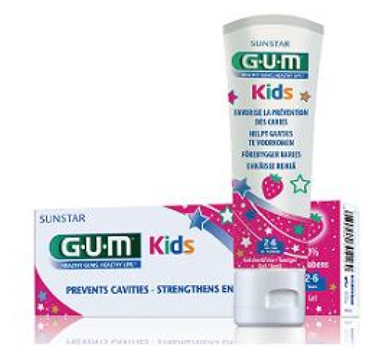 GUM Kids Dent.2/6anni 50ml