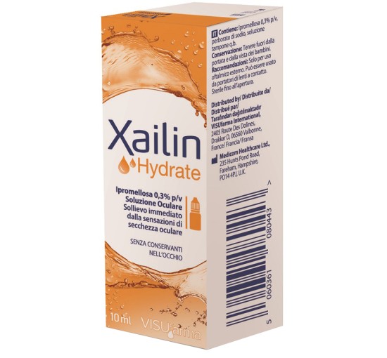 XAILIN Hydrate Gtt Oculari10ml