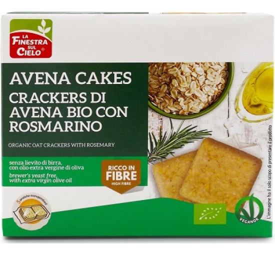 CRACKERS AVENA ROSMARINO BIO