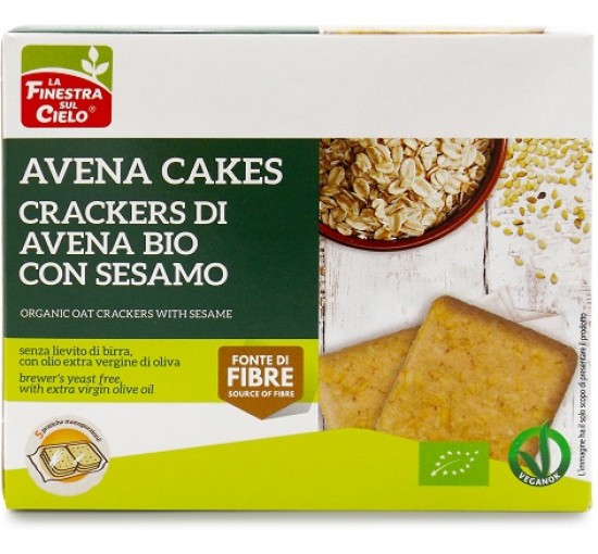 FsC Crackers Avena+Sesamo 250g FsC Crackers Avena+Sesamo 250g