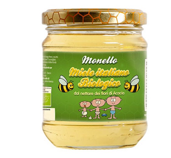 MONELLO MIELE BIOLOGICO DI ACACIA VASETTO 50 G