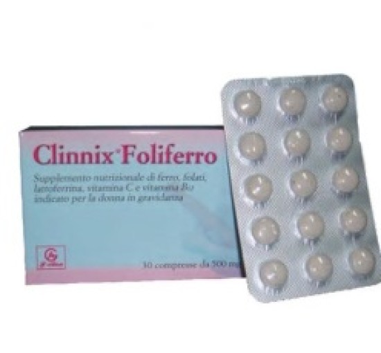 CLINNIX Foliferro 30 Cpr 500mg