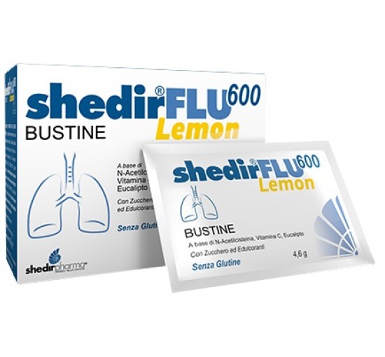 SHEDIRFLU 600 LEMON 20 BUSTINE