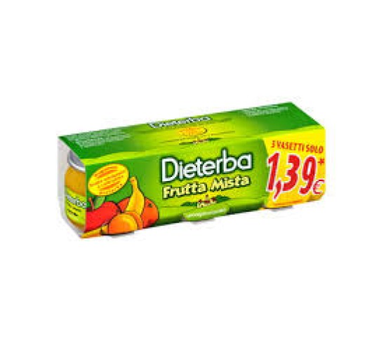 OMO DIET.Frutta Mista 3x80g