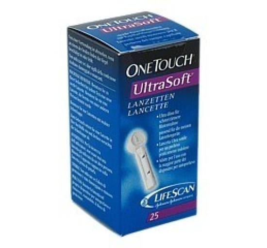 ONETOUCH ULTRASOFT 25 LANCETTE