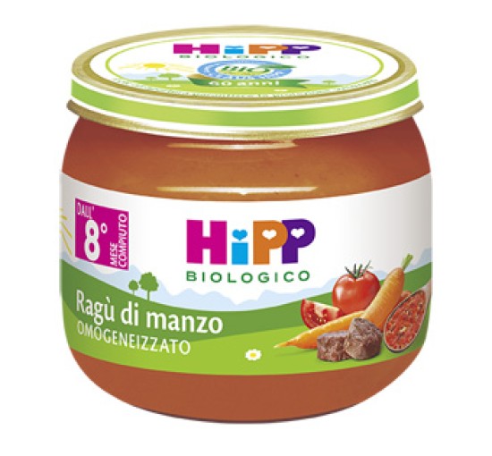 HIPP Bio Sugh.Ragu/Manzo 2x80g