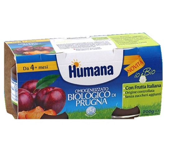 OMO HUMANA Prugna 2x100g