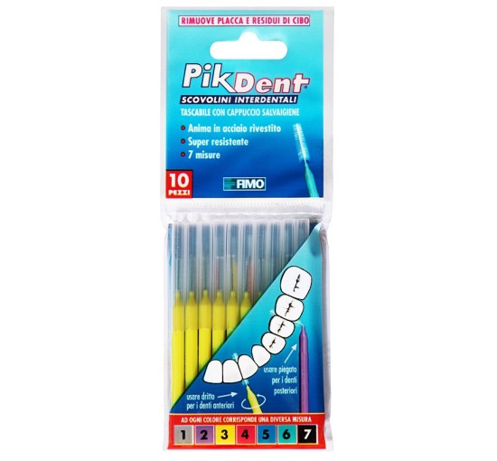 PIKDENT Scov.3 Giallo0,6mm10pz