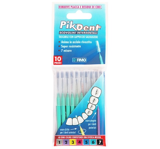 PIKDENT Scov.6 Verde 1mm 10pz