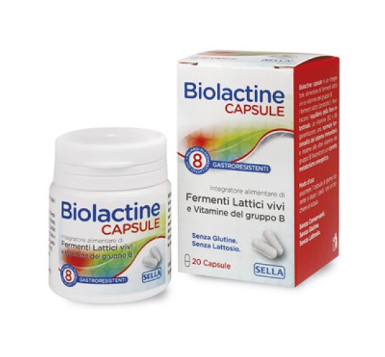 BIOLACTINE Ferm+Vit.20 Cps