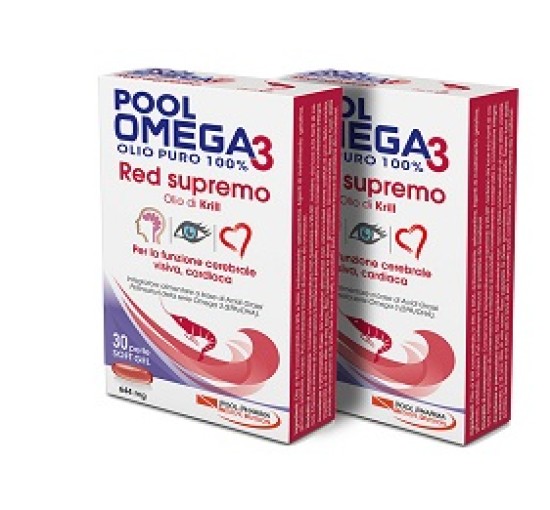 POOL OMEGA3 RED SUPREMO 30CPS