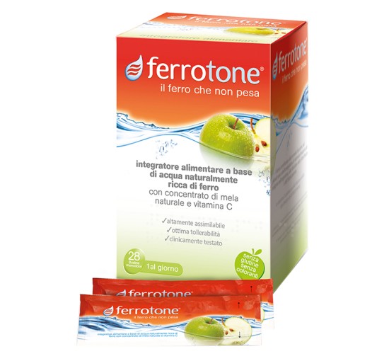 FERROTONE Apple 28 Sacch.25ml