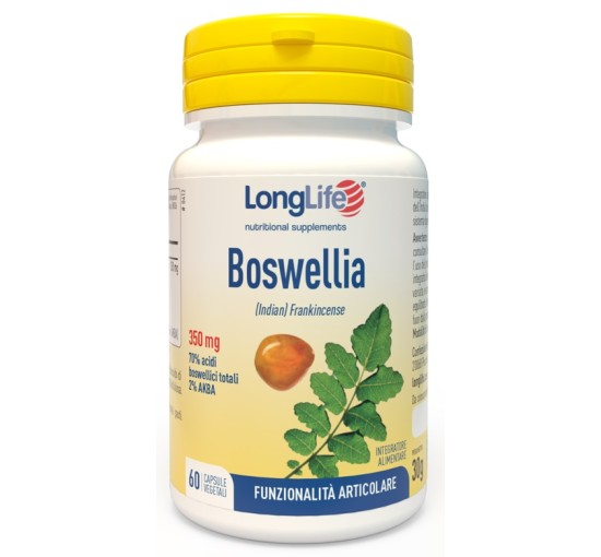 LONGLIFE BOSWELLIA 60CPS VEG