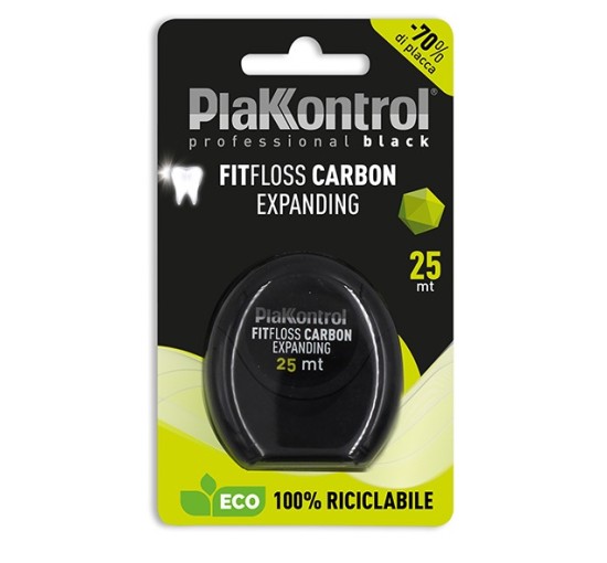 PLAKKONTROL BLACK FLOSS 40MT