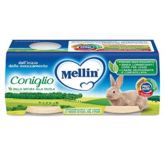 OMO MELLIN Coniglio 2x 80g