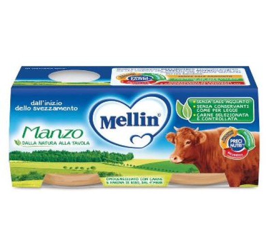 OMO MELLIN Manzo 2x 80g