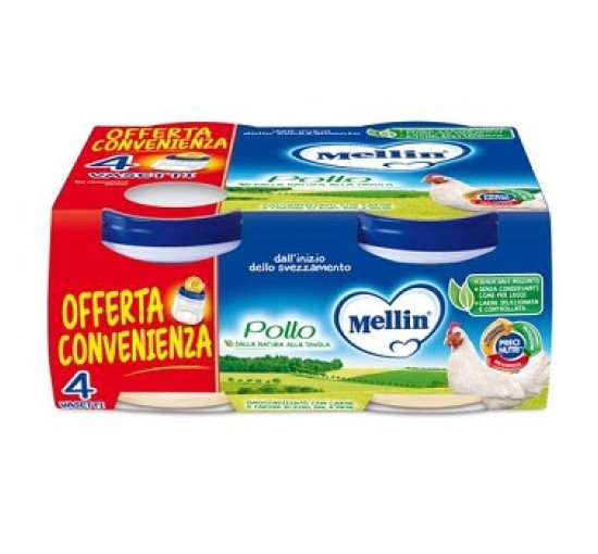 OMO MELLIN Pollo 4x80g