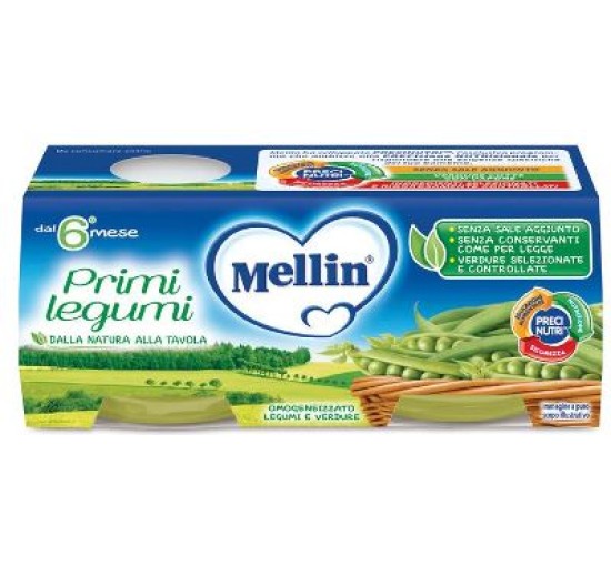 OMO MELLIN Primi Legumi 2x80g