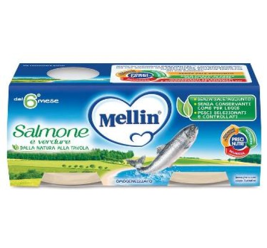 OMO MELLIN Salmone 2x80g