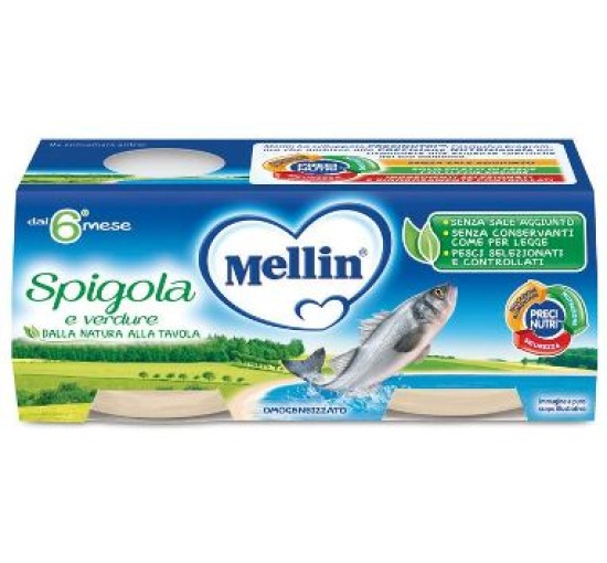 OMO MELLIN Spigola 2x80g