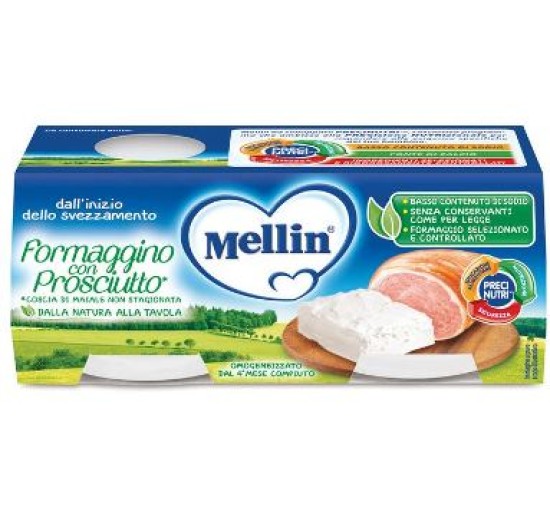 MELLIN Formagg.Prosciutto2x80g