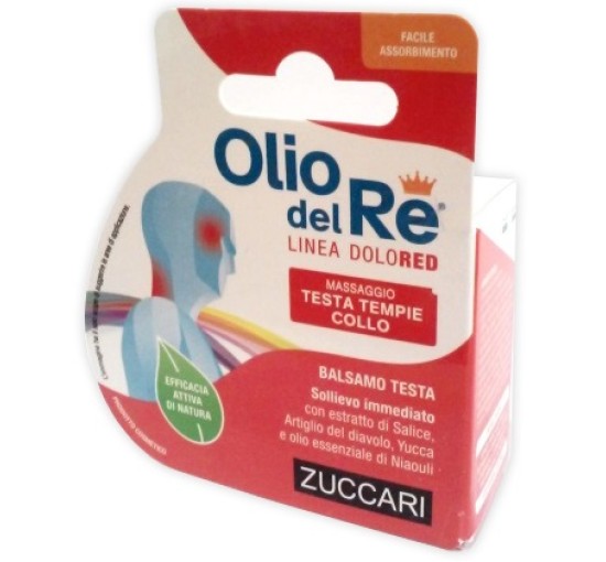 OLIO DEL RE DOLORED BALSAMO TESTA