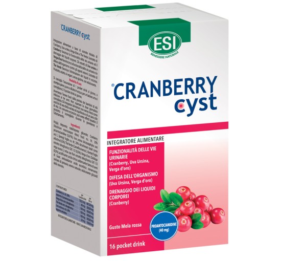 CRANBERRY CYST Pock.16 Bst.ESI