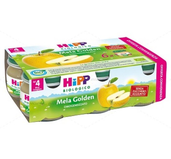 OMO HIPP Bio Mela Golden 6x80g