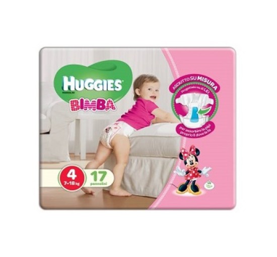 HUGGIES BASE GIRL 4 17PZ