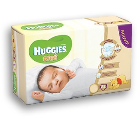 HUGG.Bebe'Base 1(2-5Kg)28pz